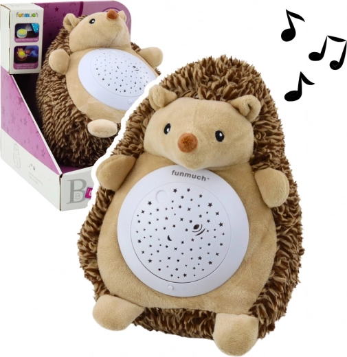 Plüss Süni Projektorral és Melódiákkal Gyermekeknek