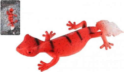 Antistressz szilikon nyújtható gekkó, 18 cm