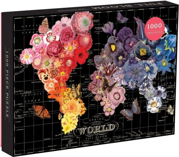 galison puzzle virágzó föld 1000 darab