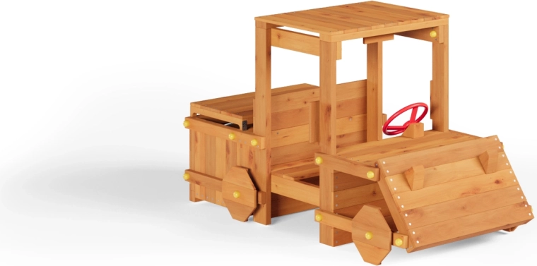 Tartós fa, impregnálással kezelve