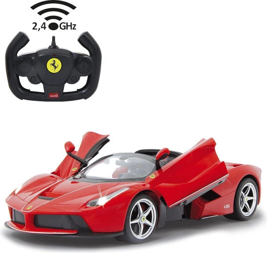 Jamara Ferrari LaFerrari Aperta RC autó 1:14 2,4 GHz piros, drift funkcióval