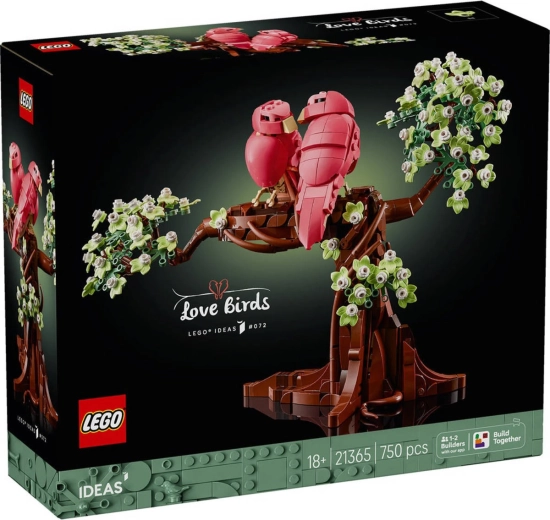 LEGO Ideas Szerelmes madárkák 21365 építőkészlet