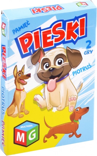 Kártyajáték Amőba Memória Kutyák