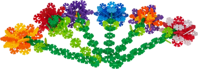 Mega építő készlet összekapcsoló lemezekkel 400 db