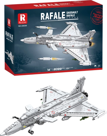 Dassault Rafale vadászrepülőgép építőkészlet – 2099 darab