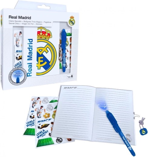 Real Madrid jegyzetfüzet varázstollal