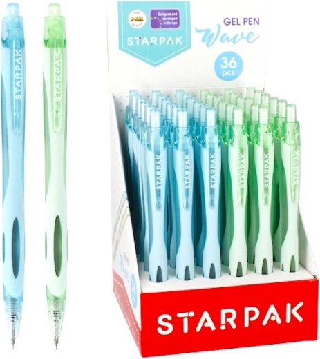 Mint, nyomógombos golyóstoll