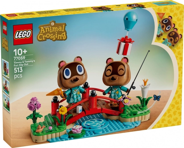 LEGO Animal Crossing Timmy és Tommy sétája