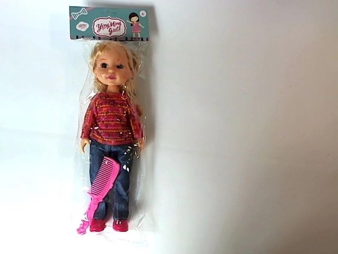 33 cm-es baba fésűvel