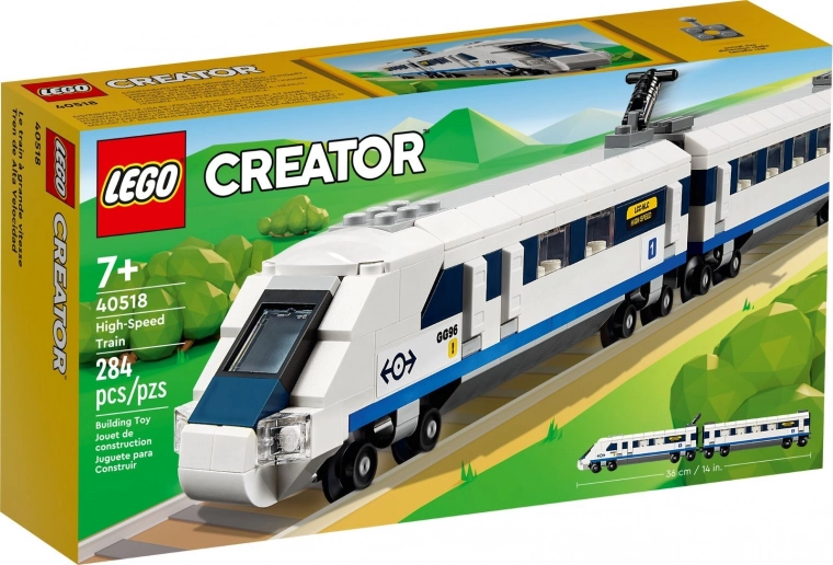 LEGO Creator nagysebességű vonat 40518