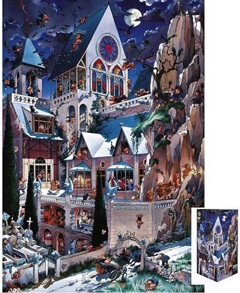 Heye puzzle kísértetkastély 2000 darab