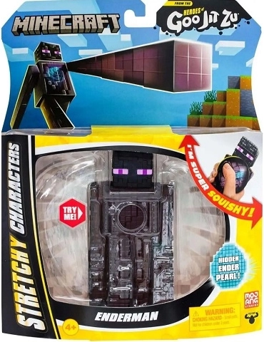 Goo Jit Zu Minecraft Enderman – nyújtható figura