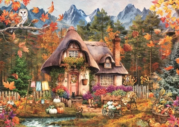 Ravensburger puzzle Tökfalucska 1000 darab