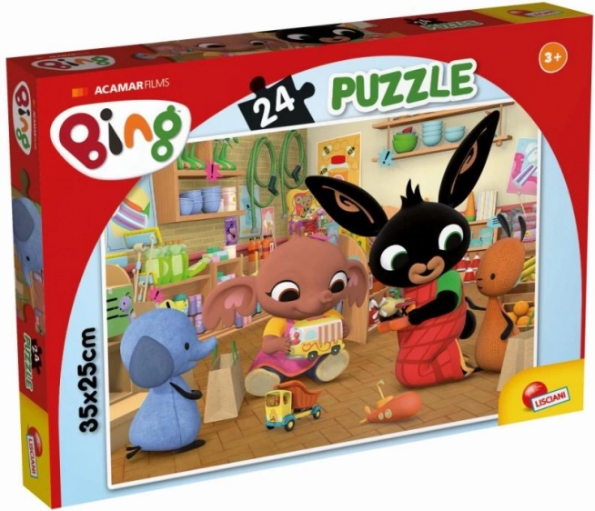 Bing 24 darabos gyermek puzzle