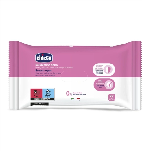 Chicco melltisztító törlőkendők 72 db
