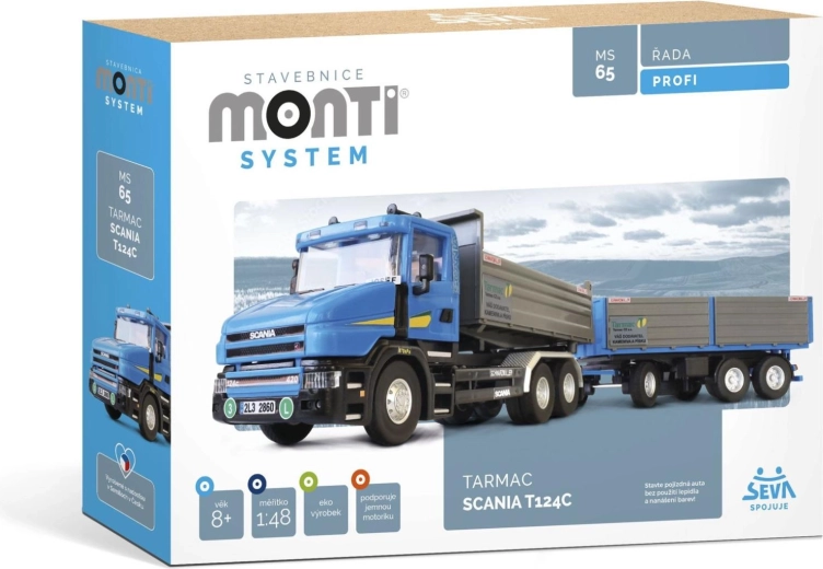 Monti System 65 Scania Tarmac építőmodell
