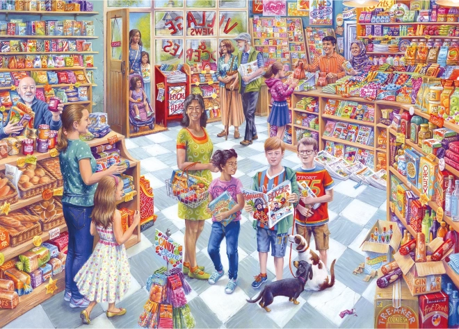 Puzzle Hírek a faluból 1000 darab
