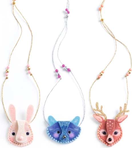 Készíts három bájos állatos nyakláncot