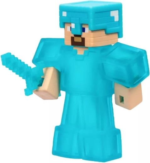 Gyémántpáncél és kard a minecraftos akcióhoz