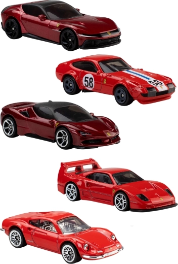 5 licencelt Ferrari mini modell