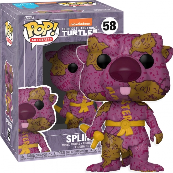 Funko Pop! Art Nindzsa Teknőcök Splinter különkiadás vinil figura