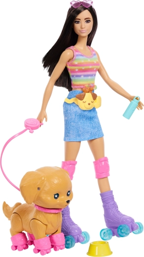Barbie és a kiskutya közös gurulása