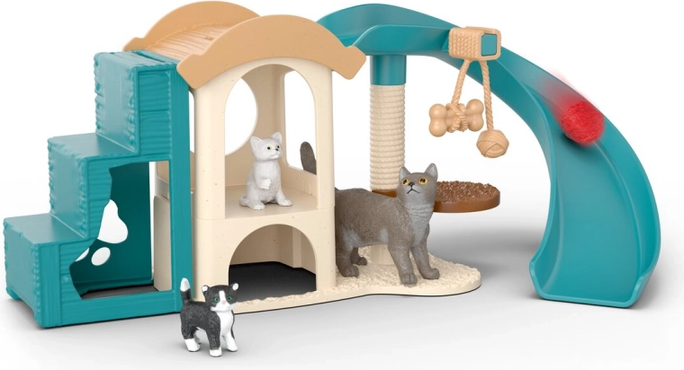 Schleich Farm World macskajátszótér
