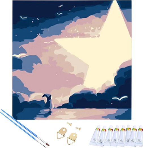 Teljes festőkészlet, azonnal használatra kész