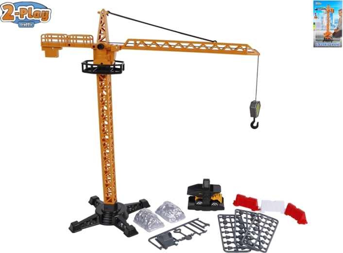 2-Play forgódaru építőjárművel és kiegészítőkkel, 40 cm