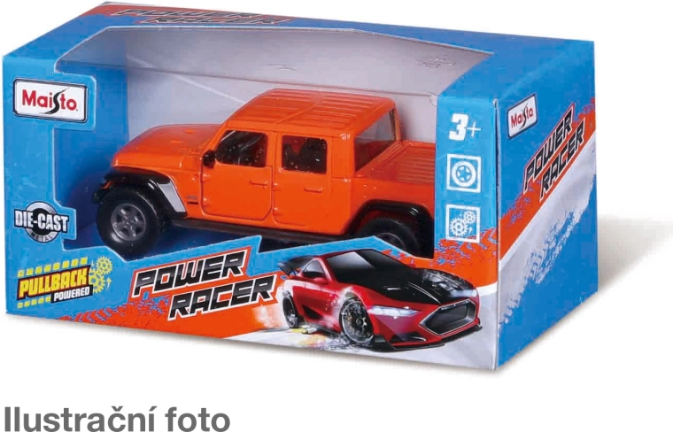 Maisto Power Racer fém autómodell assort