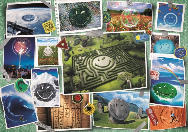 Puzzle Smiley: Mosolygós fotók 1000 darab