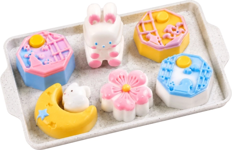 Kawaii motívumok pasztellszínekben