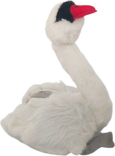 Plüss hattyú 30 cm