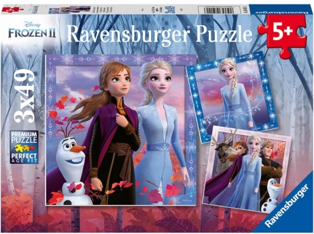 Ravensburger puzzle Jégvarázs 2: Utazás 3x49 darab