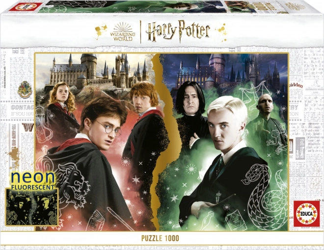Világító puzzle Harry Potter 1000 darabos