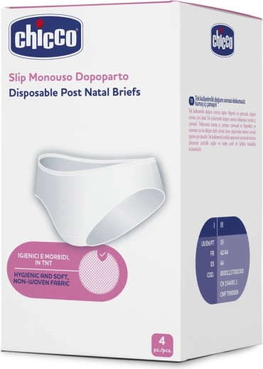 Chicco eldobható szülés utáni bugyi, L méret, 4 db