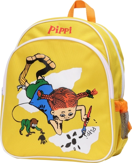 Pippi Langstrumpf sárga gyerekhátizsák