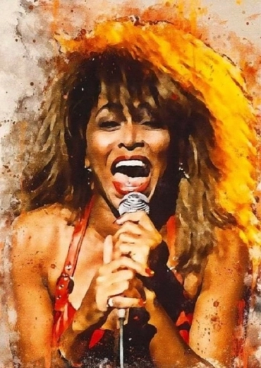 Norimpex gyémántfestés Tina Turner énekel 30 × 40 cm