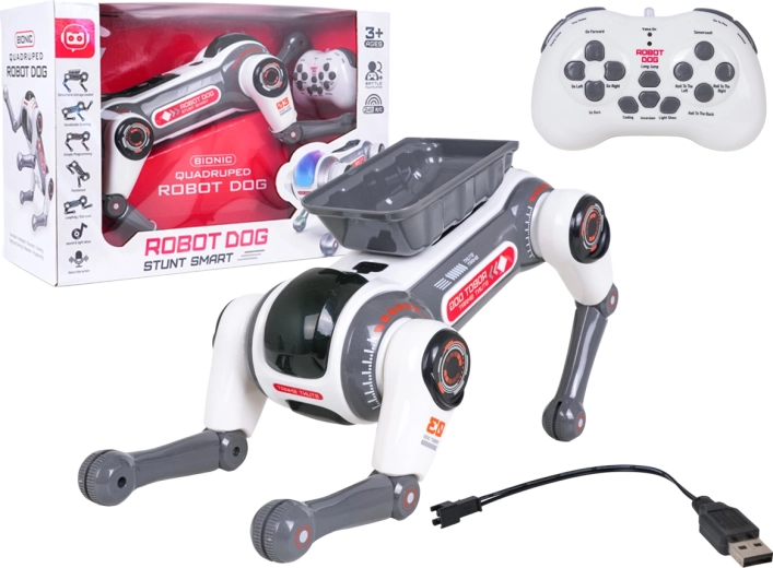 Távirányítós robotkutya Aidog fényekkel – 1 db
