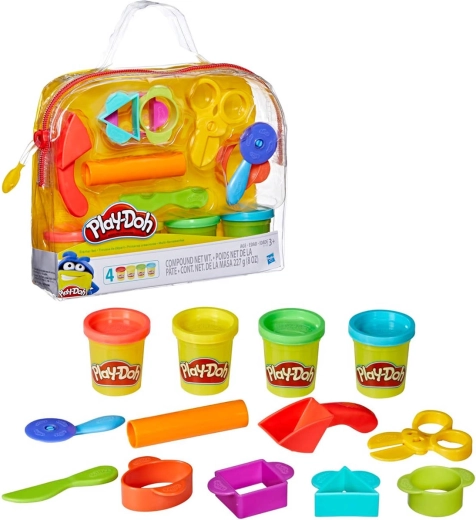 Play-Doh kreatív kezdőkészlet gyurmával és eszközökkel