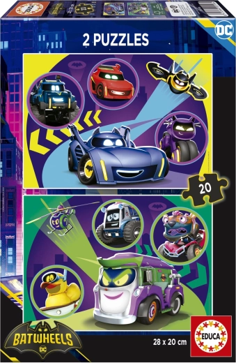 Educa Puzzle Batkerekek 2x20 darabos