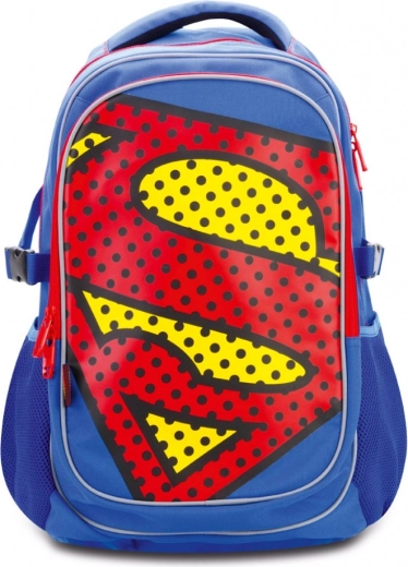 Iskolai hátizsák Superman-es köpennyel