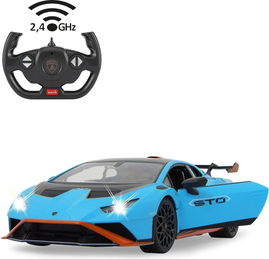 JAMARA Lamborghini Huracán STO távirányítós autó 1:14, kék