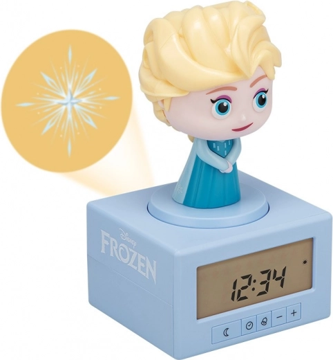 Világító ébresztőóra Frozen Elsával