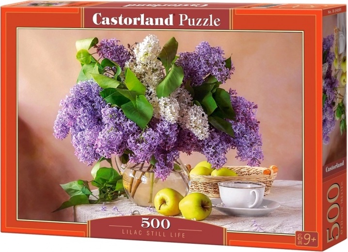 500 darabos puzzle – orgonavirágok vázában