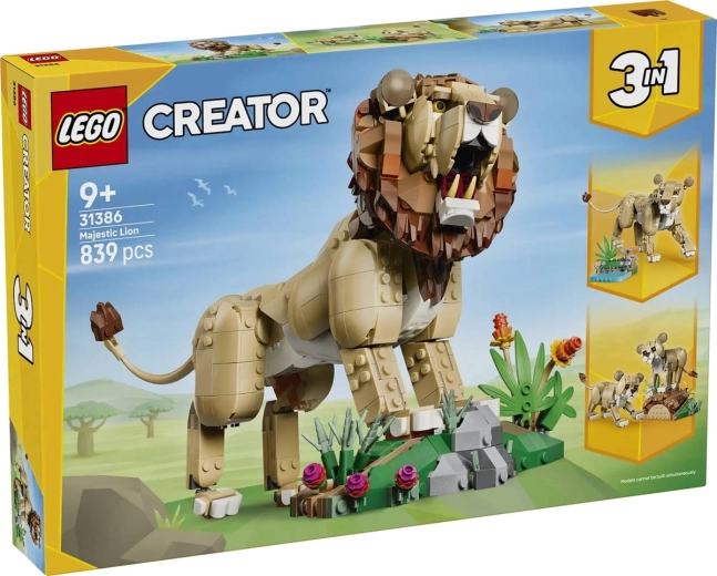 LEGO Creator Vadállatok: Fenséges oroszlán