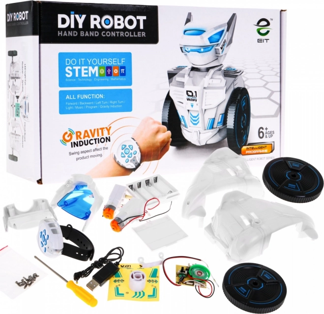 Intelligens óra vezérelt robot gyerekeknek