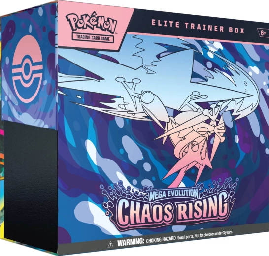 Pokémon TCG Mega Evolution: Chaos Rising elit tréner doboz