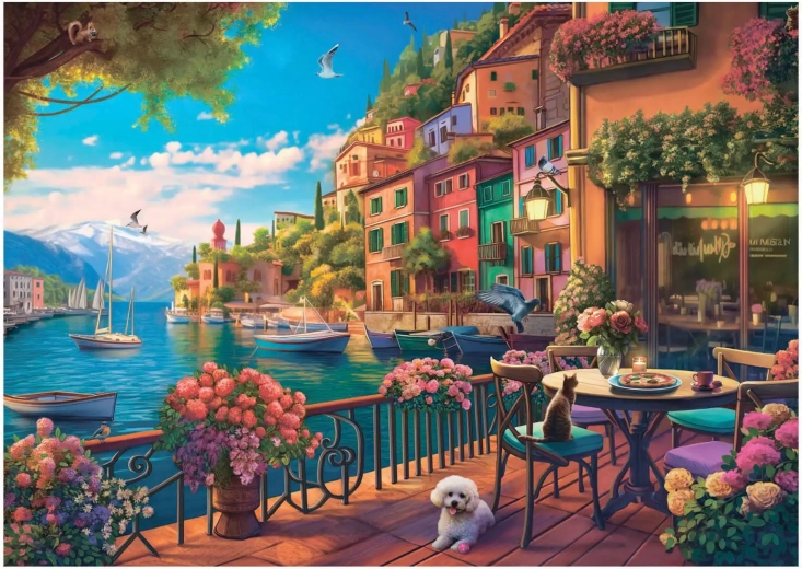 Puzzle Kávéház Como XL 700 darabból