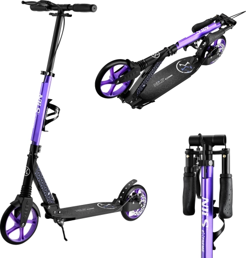 Összecsukható kialakítás és állítható kormány